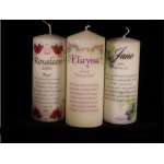 Personalised Candles - Ready Made Candles - Name Candles