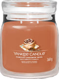 Pumpkin Cinnamon Swirl - Medium Signature Yankee Candle