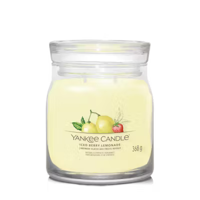 Yankee Candle Iced Berry Lemonade Medium Signature Jar