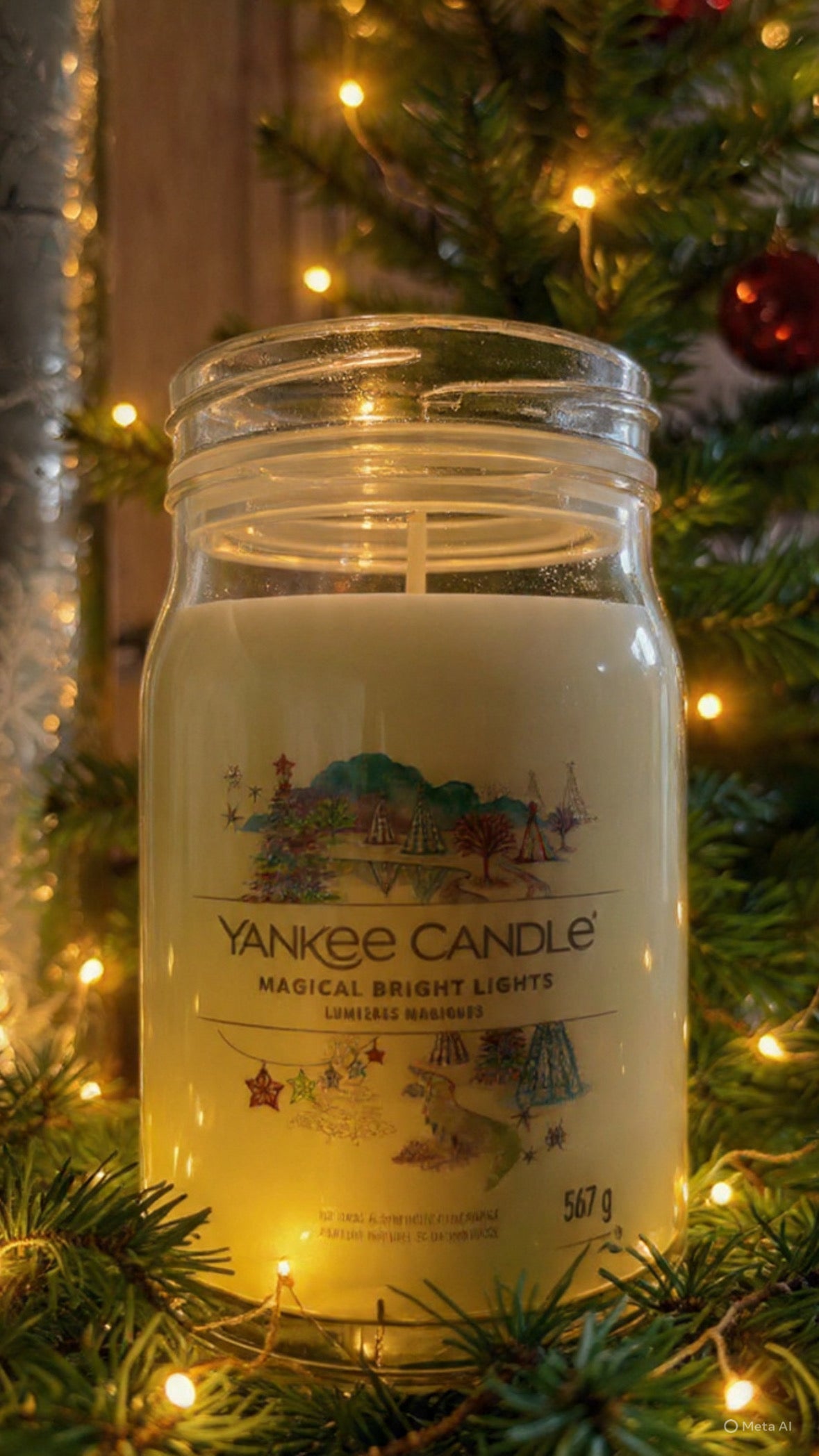 Magical Bright Lights - Large Signature Yankee Candle Jar