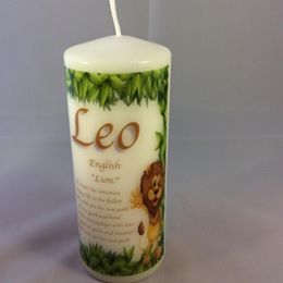 Personalised Pillar Candles