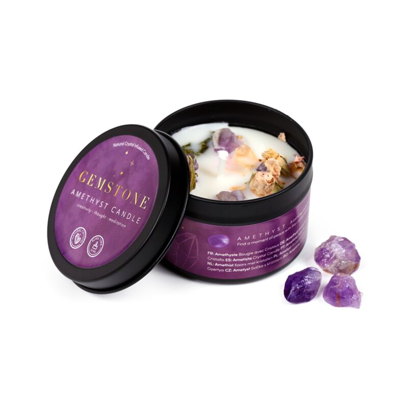 Gemsone Candles - Amethyst