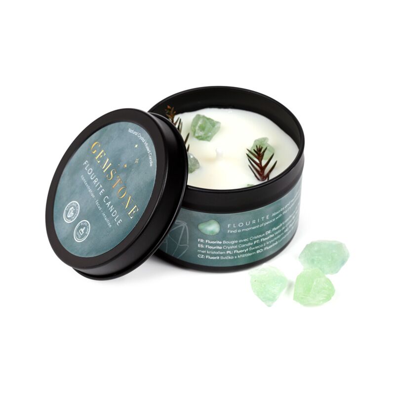 Gemstone Candle - Flourite