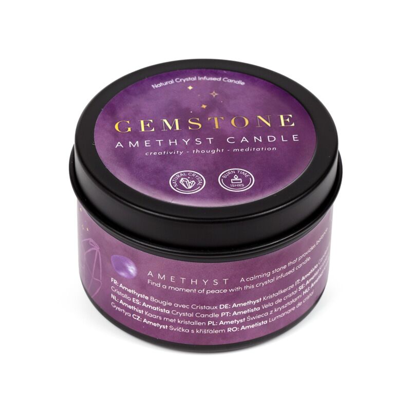 Gemsone Candles - Amethyst