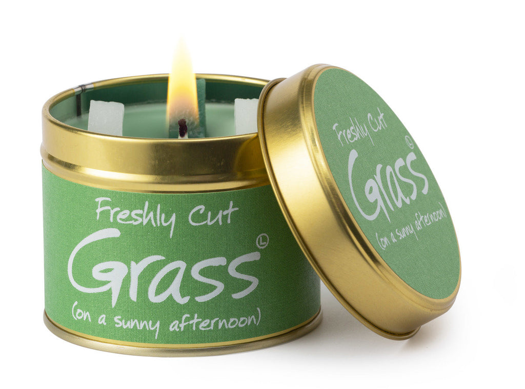 Lily Flame - Freshly Cut Grass Scented Tinned Candle
