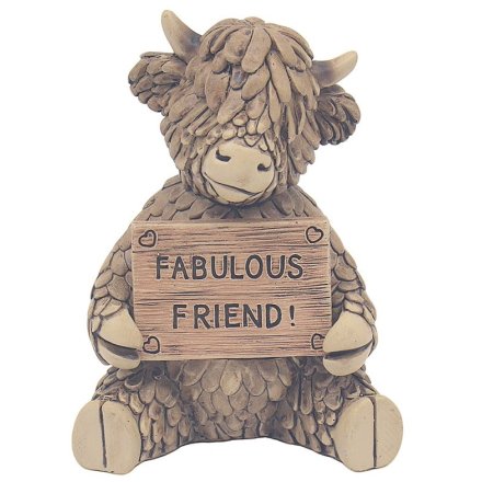 Highland Cow - Fabulous Friend