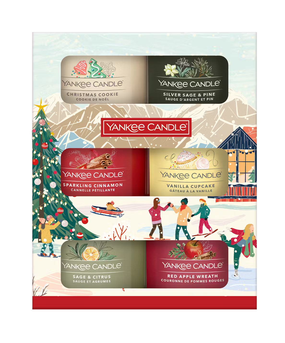 6 Mini Filled Votive Gift Set by Yankee Candle