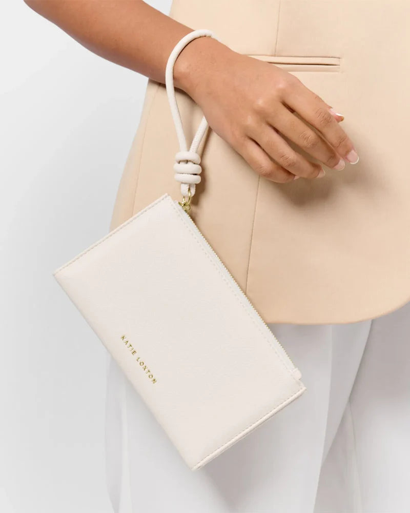 Katie Loxton - Asha Fold-Out Wristlet - Off White