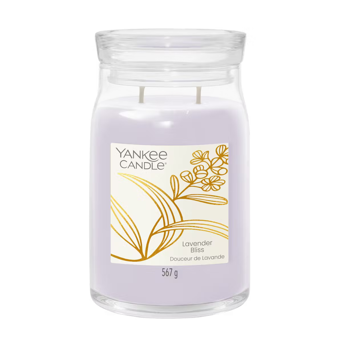 Yankee Candle Large Signature Jar Lavender Bliss Candle