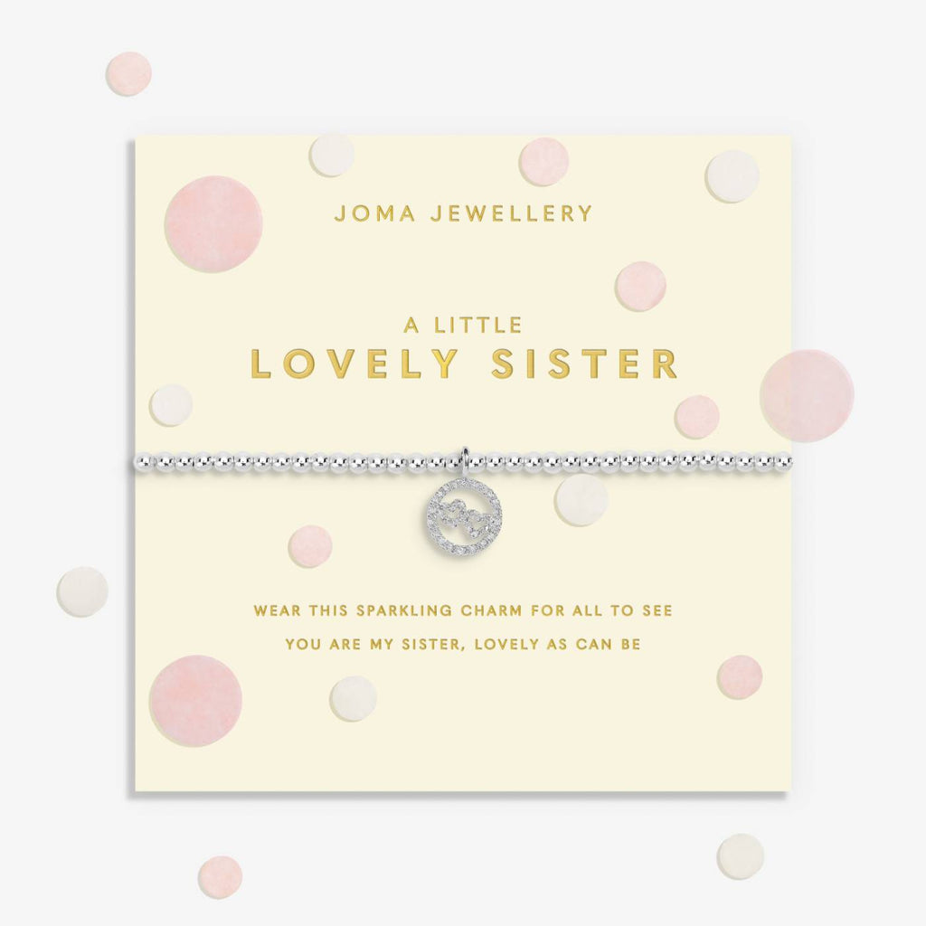 Confetti A Little 'Lovely Sister' Bracelet - Joma
