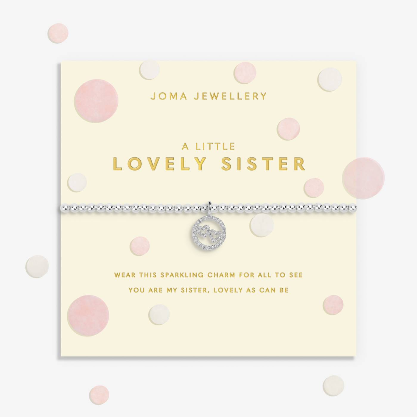 Confetti A Little 'Lovely Sister' Bracelet - Joma