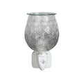 Aroma  - Clear Leaf Plug-in Wax Melter 12cm