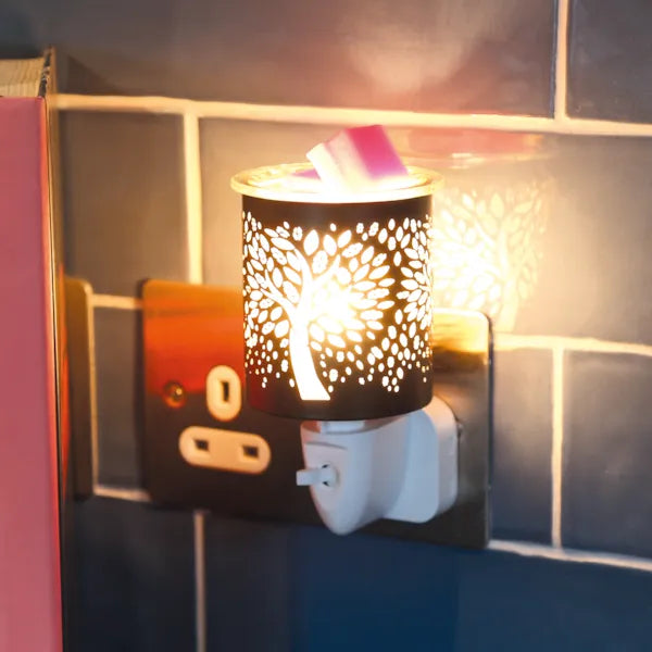 Aroma - Black Tree of Life Silhouette Plug - In Electric Wax Melter - 13am
