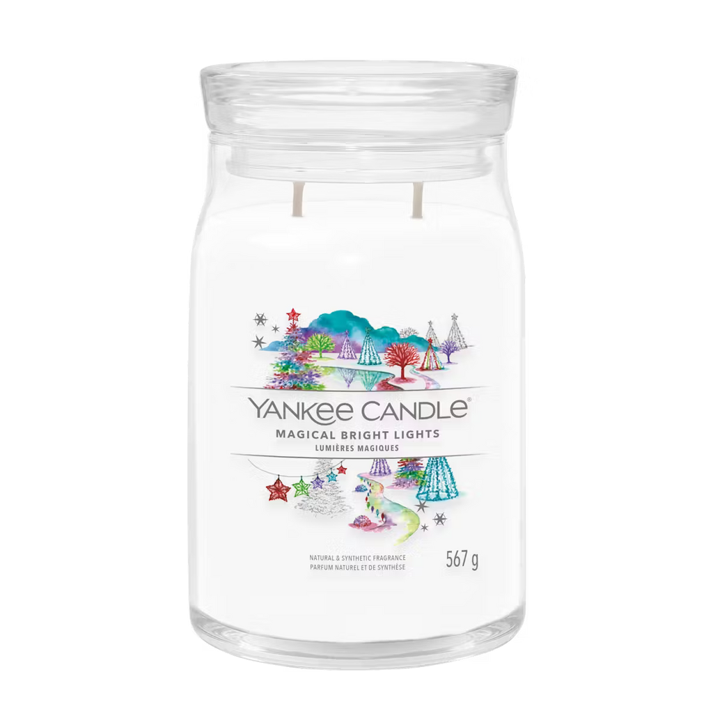 Magical Bright Lights - Large Signature Yankee Candle Jar