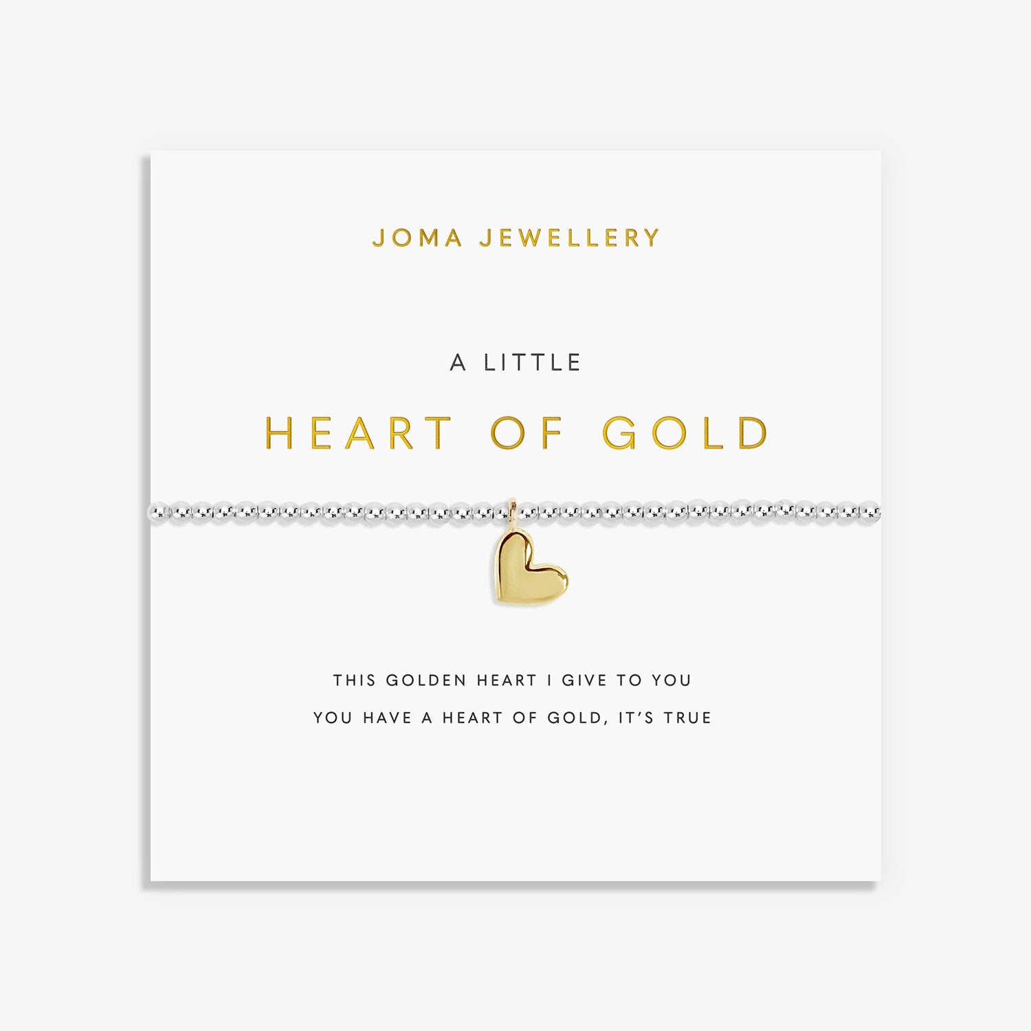 Joma Jewellery  - A Little Heart of Gold