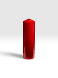 Red Pillar Candle 80mm x 250mm (up to 160 hours burn)