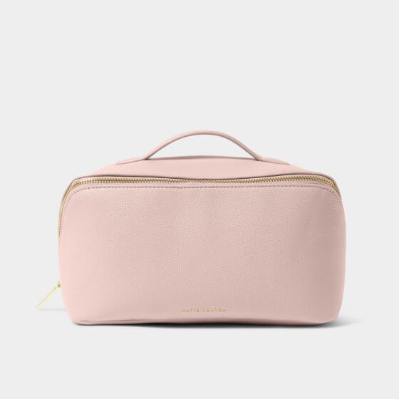 Pink toiletry bag