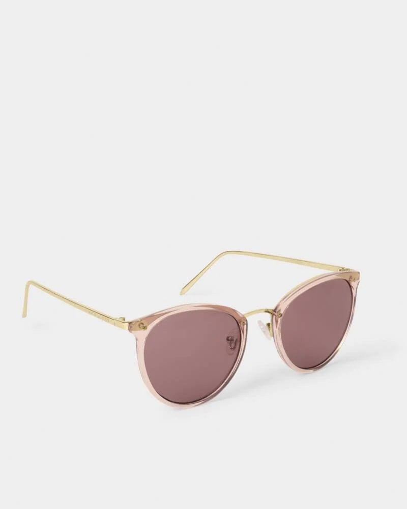 Santorini Sunglasses in Rose Gold