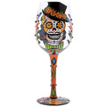 Lolita Sugar Skulls Wine Glass