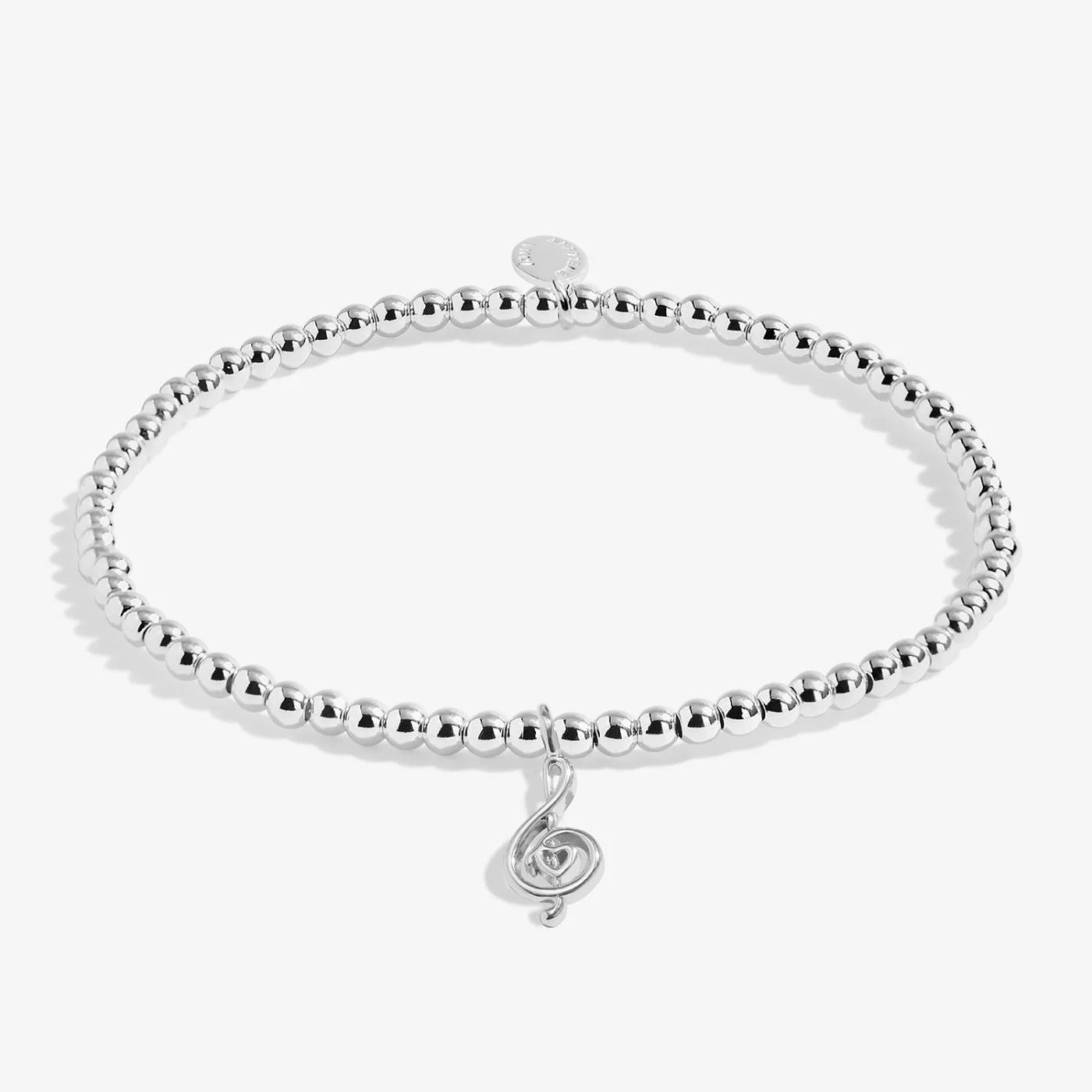 Joma A Little 'Music' Bracelet in Silver Plating