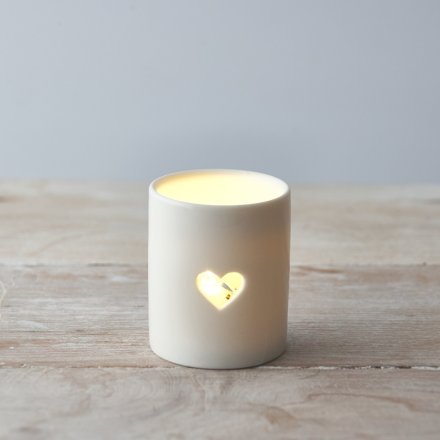 Simple Heart Tea-light Holder, 6cm