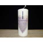 Personalised Candles - Ready Made Candles - Anniversary Candles