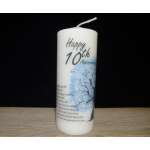 Personalised Candles - Ready Made Candles - Anniversary Candles