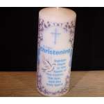 Personalised Candles - Ready Made Candles - Christening Or Comfirmation