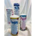 Personalised Candles - Ready Made Candles - Family Sets