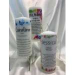 Personalised Candles - Ready Made Candles - Family Sets