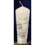 Personalised Candles - Ready Made Candles - Memorial