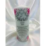 Personalised Candles - Ready Made Candles - Name Candles