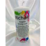 Personalised Candles - Ready Made Candles - Name Candles