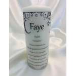 Personalised Candles - Ready Made Candles - Name Candles