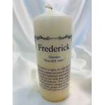 Personalised Candles - Ready Made Candles - Name Candles