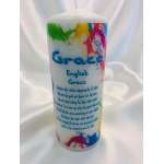 Personalised Candles - Ready Made Candles - Name Candles