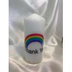 Personalised Candles - Ready Made Candles - Thank You